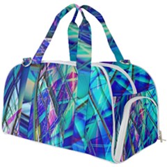 Title Wave, Blue, Crashing, Wave, Natuere, Abstact, File Img 20201219 024243 200 Burner Gym Duffel Bag by ScottFreeArt