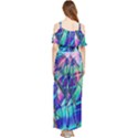 Title Wave, Blue, Crashing, Wave, Natuere, Abstact, File Img 20201219 024243 200 Draped Sleeveless Chiffon Jumpsuit View2