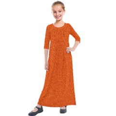 Design A301847 Kids  Quarter Sleeve Maxi Dress by cw29471