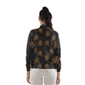 Roses Pattern Black Women s Windbreaker View2