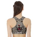 Cat Sports Bra with Border View2