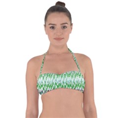 Paper African Tribal Halter Bandeau Bikini Top