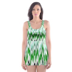 Paper African Tribal Skater Dress Swimsuit