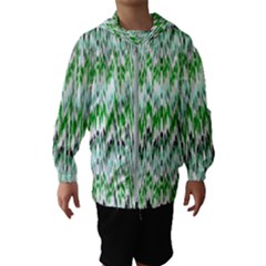 Paper African Tribal Kids  Hooded Windbreaker