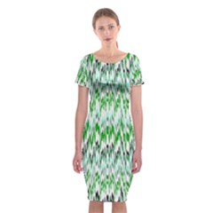 Paper African Tribal Classic Short Sleeve Midi Dress by Mariart