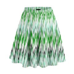 Paper African Tribal High Waist Skirt