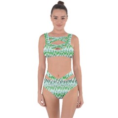 Paper African Tribal Bandaged Up Bikini Set  by Mariart