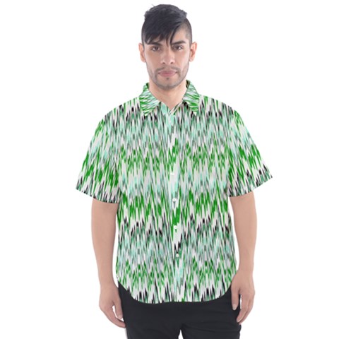 Paper African Tribal Men s Short Sleeve Shirt by Mariart