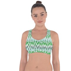 Paper African Tribal Cross String Back Sports Bra by Mariart