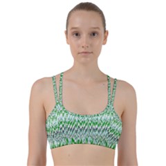 Paper African Tribal Line Them Up Sports Bra