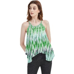 Paper African Tribal Flowy Camisole Tank Top