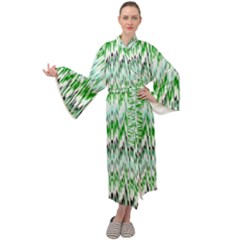 Paper African Tribal Maxi Velour Kimono by Mariart