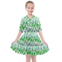 Paper African Tribal Kids  All Frills Chiffon Dress