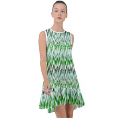 Paper African Tribal Frill Swing Dress by Mariart