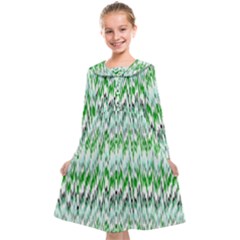 Paper African Tribal Kids  Midi Sailor Dress