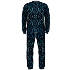 Fancy Stone Mosaic Print Pattern Onepiece Jumpsuit (men) 