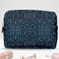 Fancy Stone Mosaic Print Pattern Make Up Pouch (medium) by dflcprintsclothing