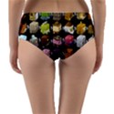 Glitch Glitchen Npc Cubimals Pattern Reversible Mid-Waist Bikini Bottoms View2