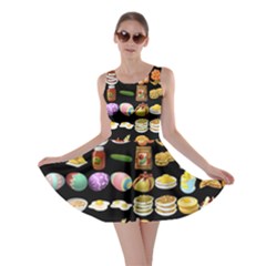 Glitch Glitchen Food Pattern One Skater Dress by WetdryvacsLair