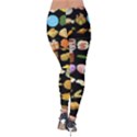 Glitch Glitchen Food Pattern One Velvet Leggings View2