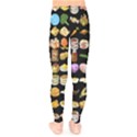 Glitch Glitchen Food Pattern One Kids  Leggings View2