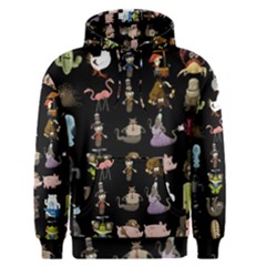 Glitch Glitchen Npc Animals And Characters Pattern Men s Core Hoodie by WetdryvacsLair