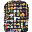 Glitch Glitchen Food Pattern Two Full Print Backpack View1