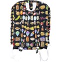 Glitch Glitchen Food Pattern Two Full Print Backpack View2