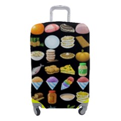 Glitch Glitchen Food Pattern Two Luggage Cover (small) by WetdryvacsLair