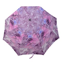 Flowing Marbling Patterns Folding Umbrellas by kaleidomarblingart