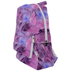 Flowing Marbling Patterns Travelers  Backpack by kaleidomarblingart