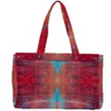 Red Flames Repeats Canvas Work Bag View2