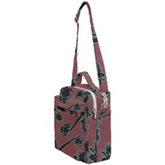 Tropical Style Floral Motif Print Pattern Crossbody Day Bag by dflcprintsclothing