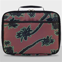 Tropical Style Floral Motif Print Pattern Full Print Lunch Bag by dflcprintsclothing