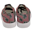 Tropical Style Floral Motif Print Pattern Women s Classic Low Top Sneakers View4