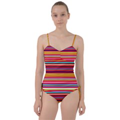 Stripes  Sweetheart Tankini Set