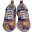 Yellow and purple abstract Kids Athletic Shoes View1