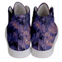 Purple and yellow abstract Women s Hi-Top Skate Sneakers View4