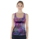 Multicolored abstract Racer Back Sports Top View1