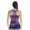 Multicolored abstract Racer Back Sports Top View2