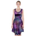 Multicolored abstract Racerback Midi Dress View1