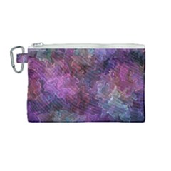 Multicolored Abstract Canvas Cosmetic Bag (medium) by Dazzleway