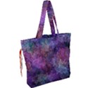 Multicolored abstract Drawstring Tote Bag View2