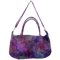 Multicolored Abstract Removal Strap Handbag by Dazzleway