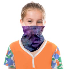 Multicolored Abstract Face Covering Bandana (kids) by Dazzleway