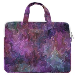 Multicolored Abstract Macbook Pro Double Pocket Laptop Bag