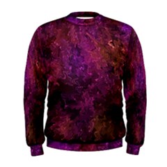 Red Melty Abstract Men s Sweatshirt by Dazzleway