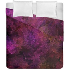 Red Melty Abstract Duvet Cover Double Side (california King Size) by Dazzleway