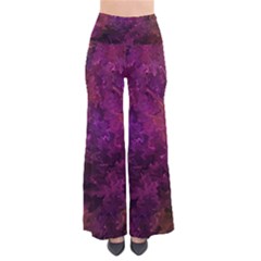 Red Melty Abstract So Vintage Palazzo Pants by Dazzleway