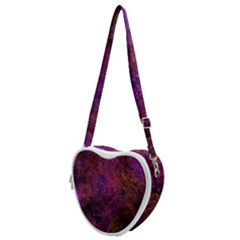 Red Melty Abstract Heart Shoulder Bag by Dazzleway